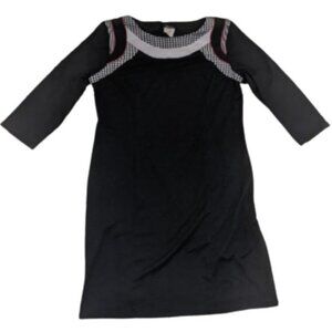 Black white and Red Sweater Dress Size 16